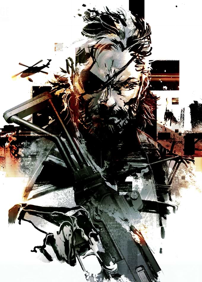 Metal Gear Solid Big Boss Artwork
