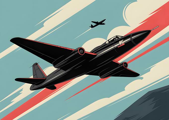 Vintage Airplane Illustration