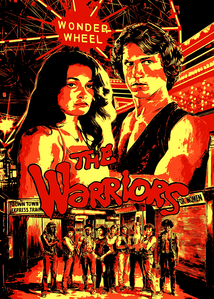 The Warriors movie poster art
