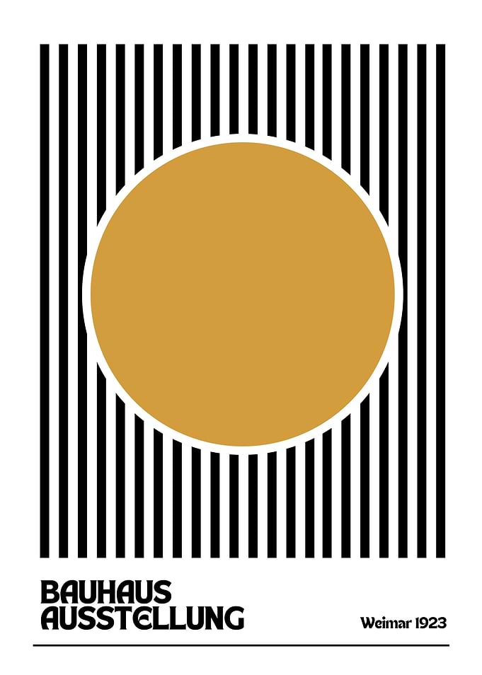 Bauhaus Ausstellung Weimar 1923