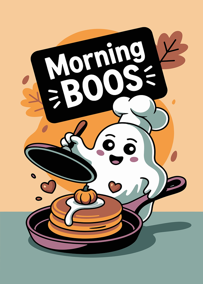 Morning Boos: Ghost Chef Pancakes