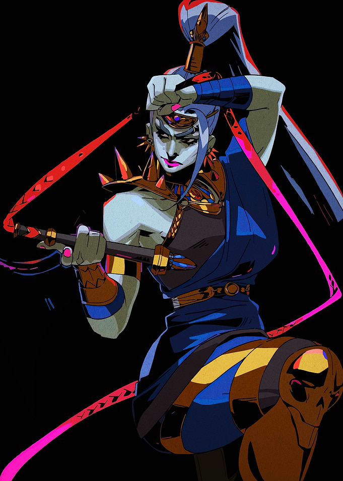 Hades Game Character Illustration