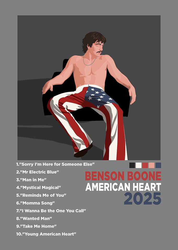 Benson Boone American Heart Album Cover