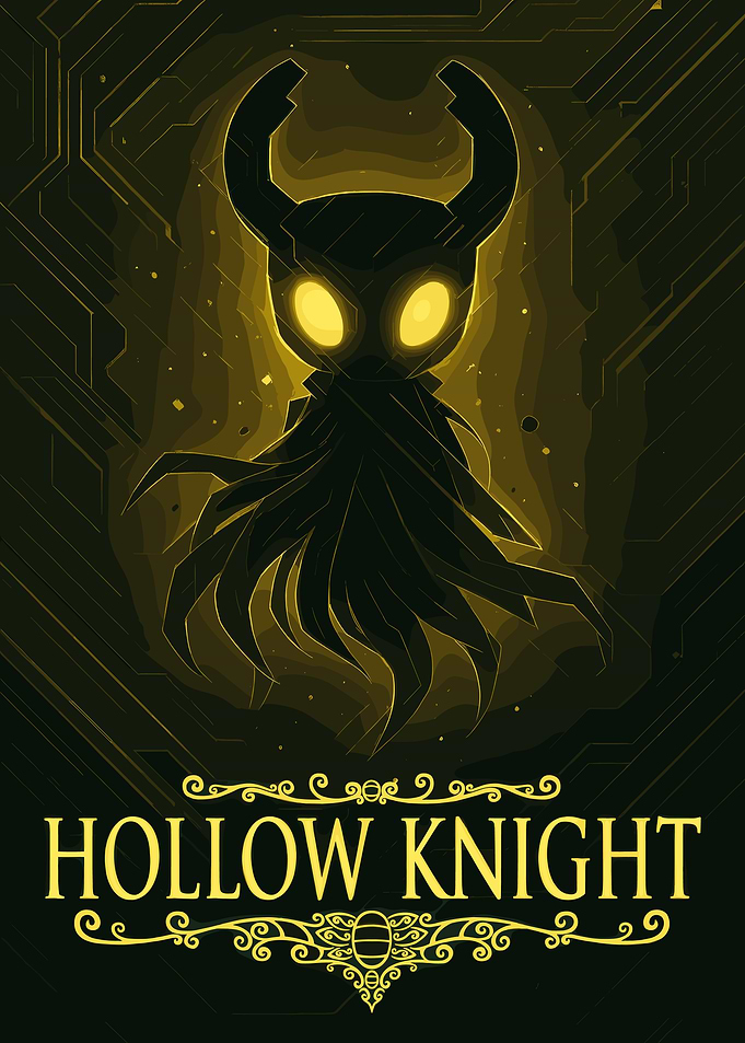 Hollow Knight Game Poster