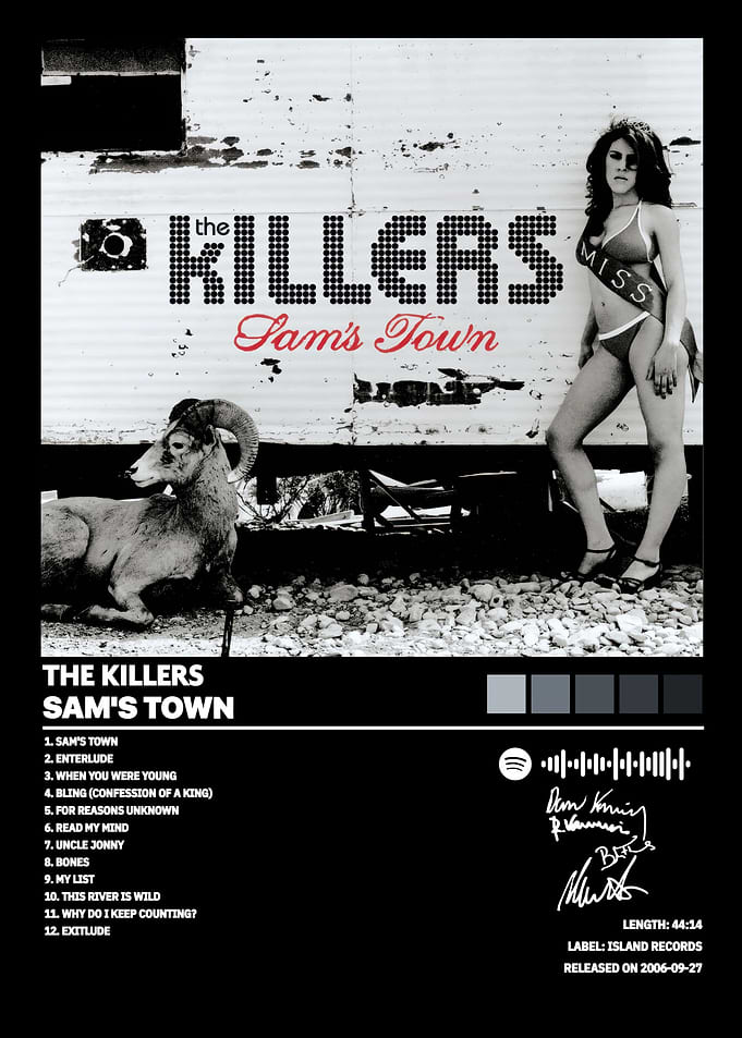 The Killers - Sam's Town Album Cover
