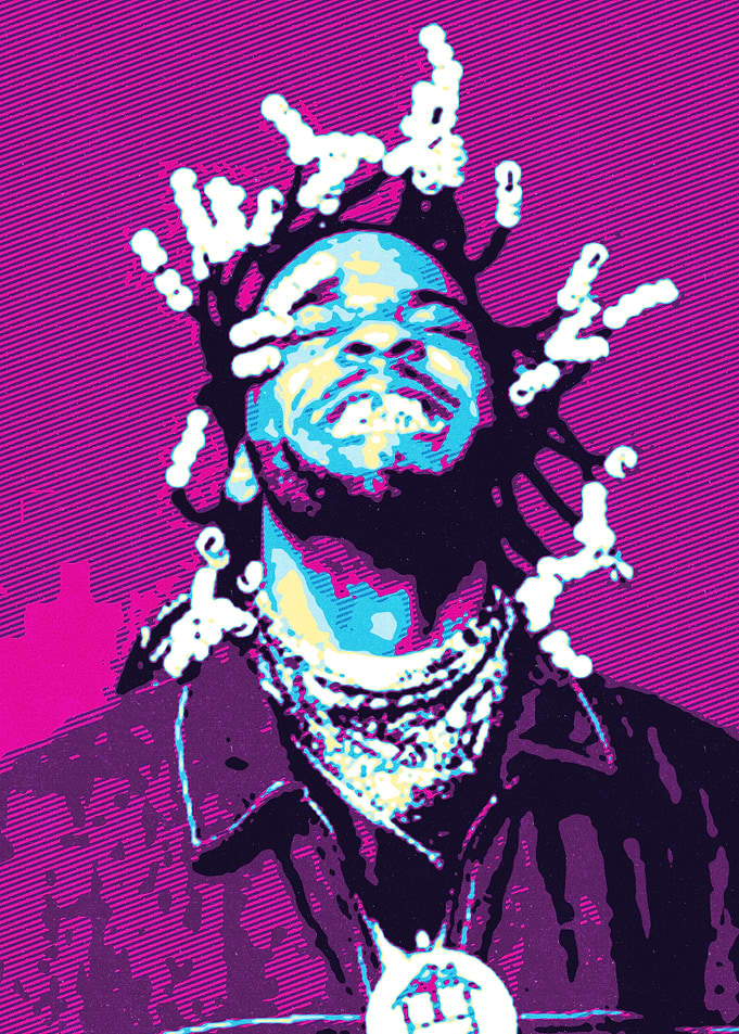 Pop Art Portrait of a Man
