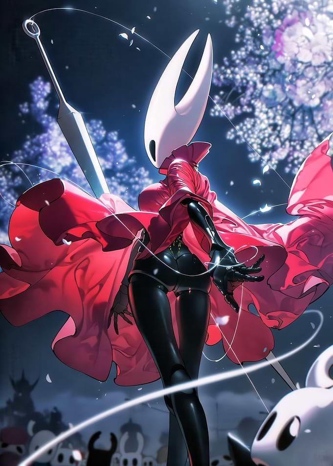 Hornet from Hollow Knight fanart