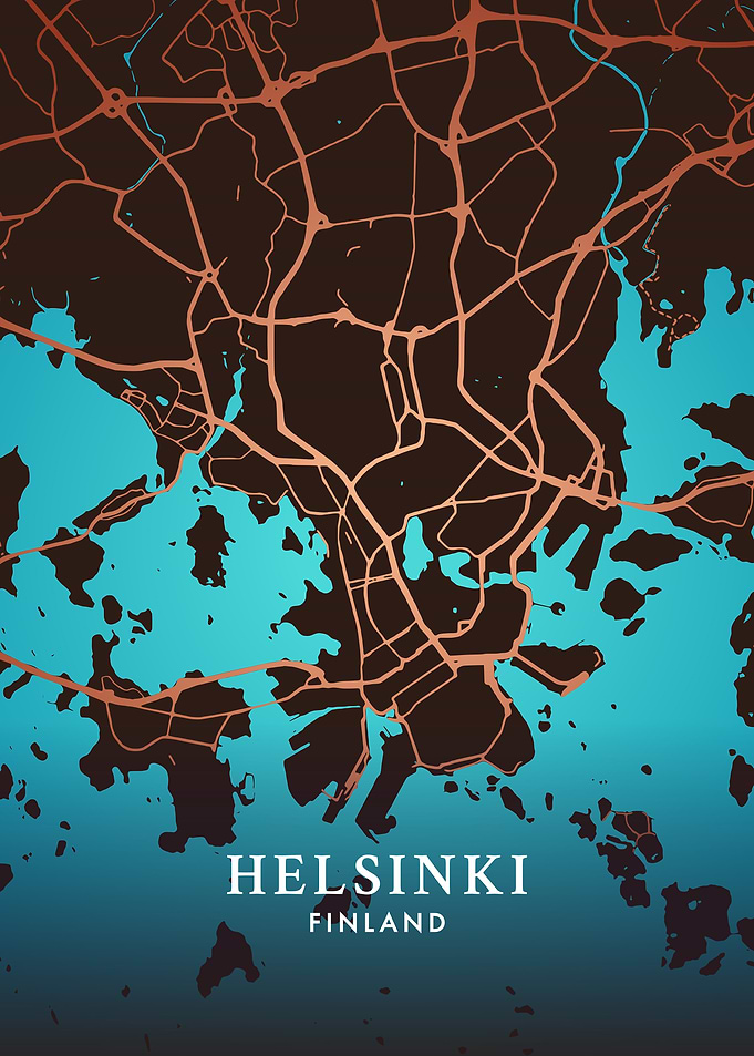 Helsinki City Map