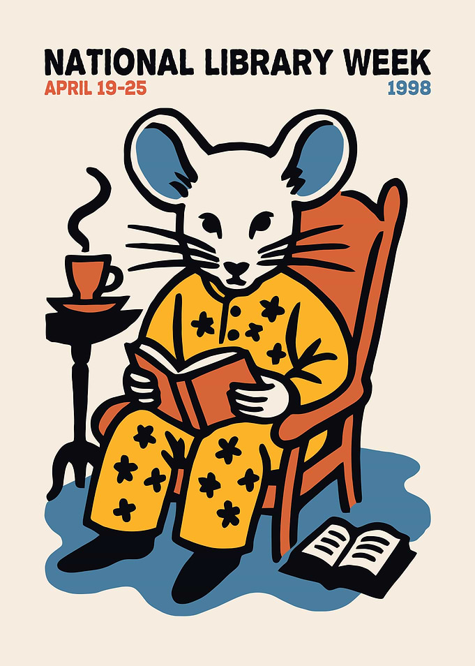National Library Week 1998 Poster