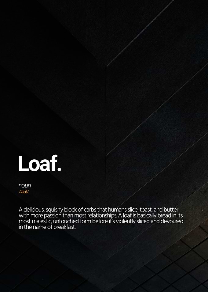 Loaf Definition