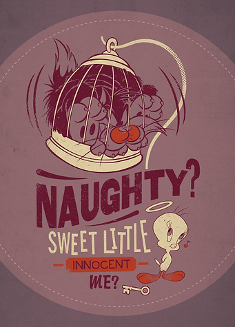 Naughty or Innocent? Looney Tunes Duo