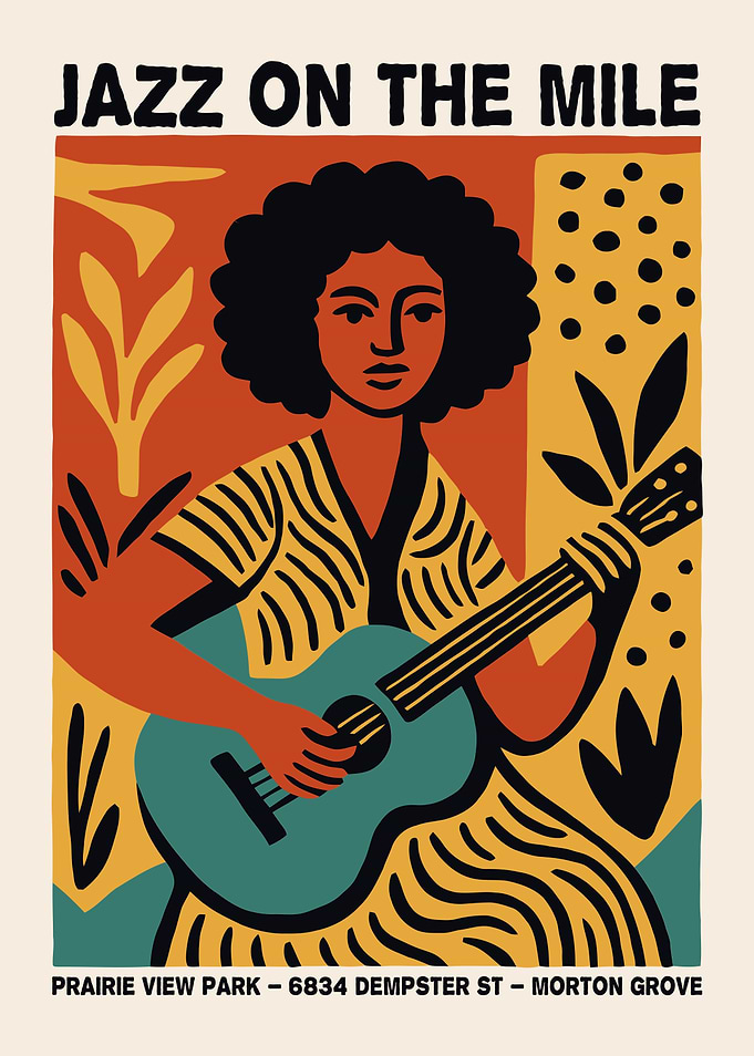 Jazz on the Mile Poster