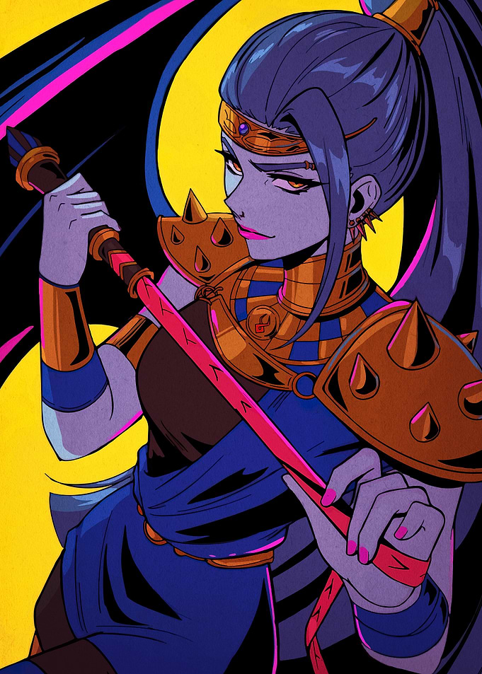 Hades Game Character Illustration