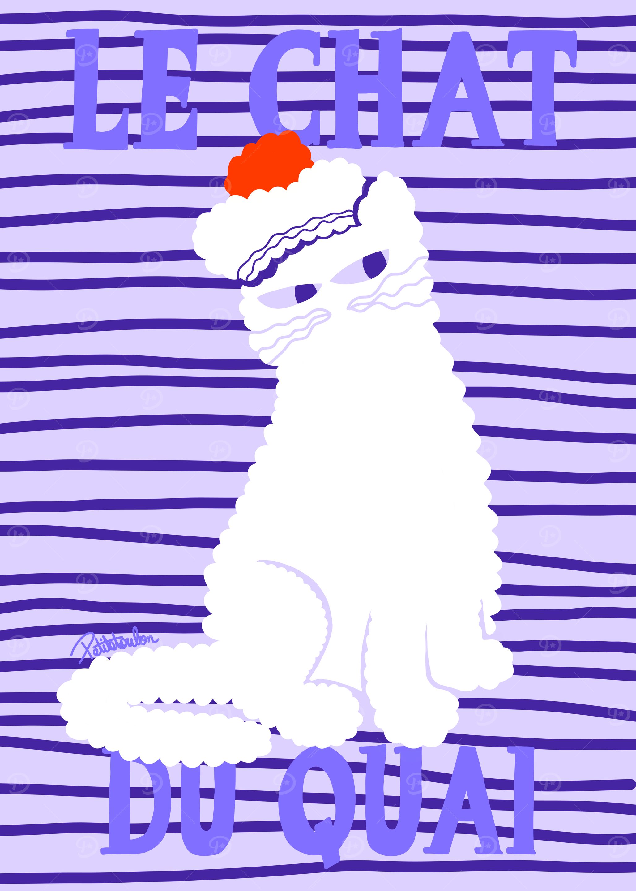 Le Chat du Quai Illustration