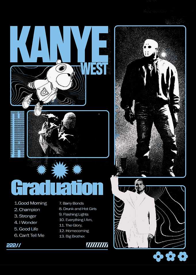 Kanye West Graduation Album Art