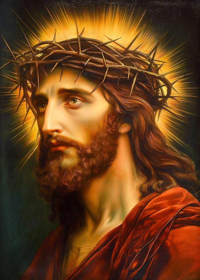 Jesus Christ with Crown of Thorns