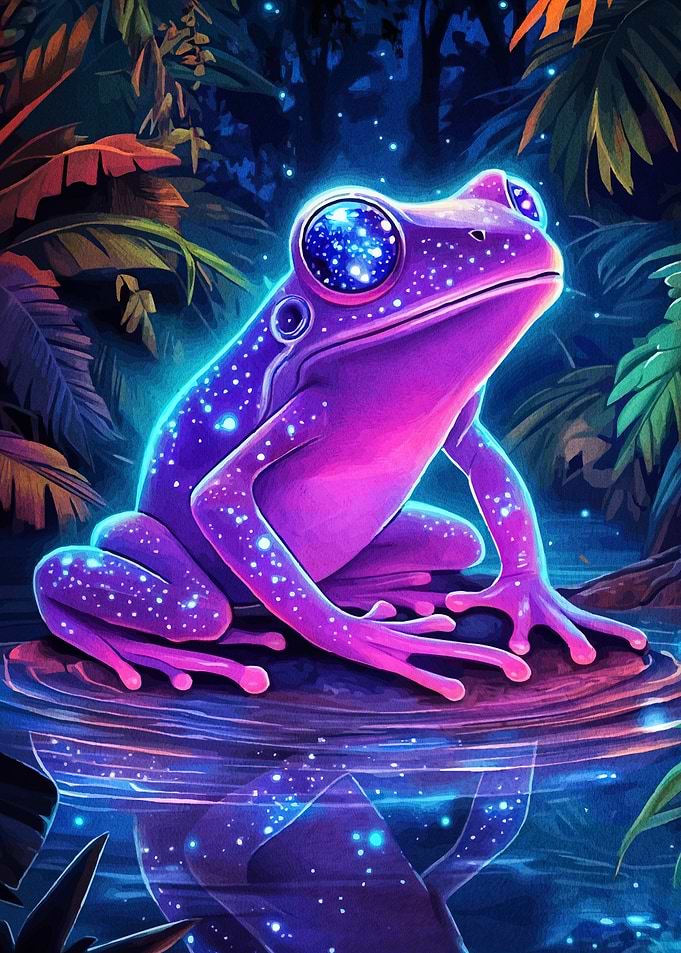Cosmic Frog Jungle