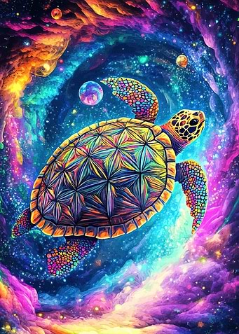 Cosmic Turtle Nebula