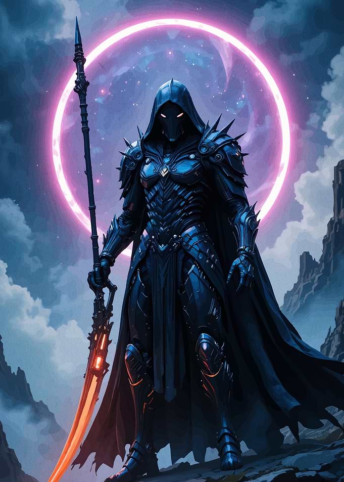 Dark Knight Glowing Weapon