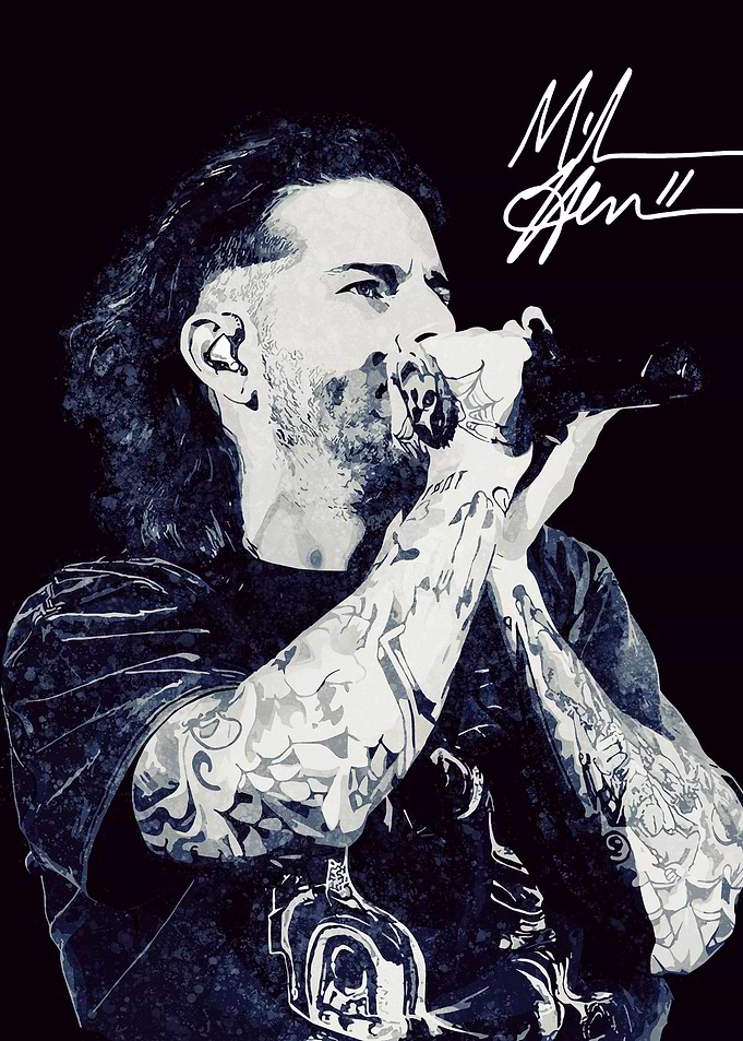M Shadows Portrait