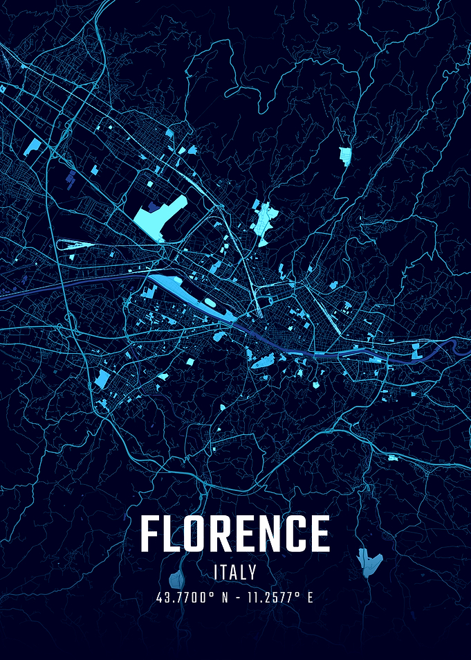 Florence Midnight City Map