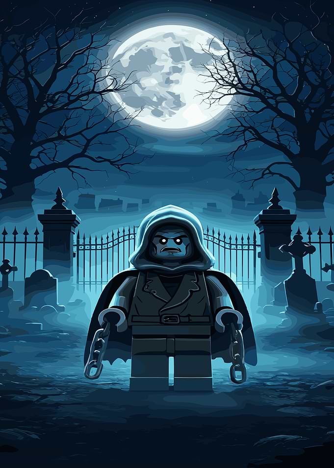 Roblox Ghost in Cemetery