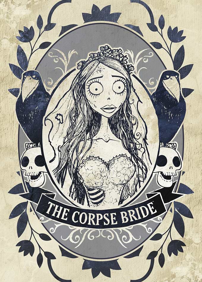 Tim Burton's Corpse Bride Portrait