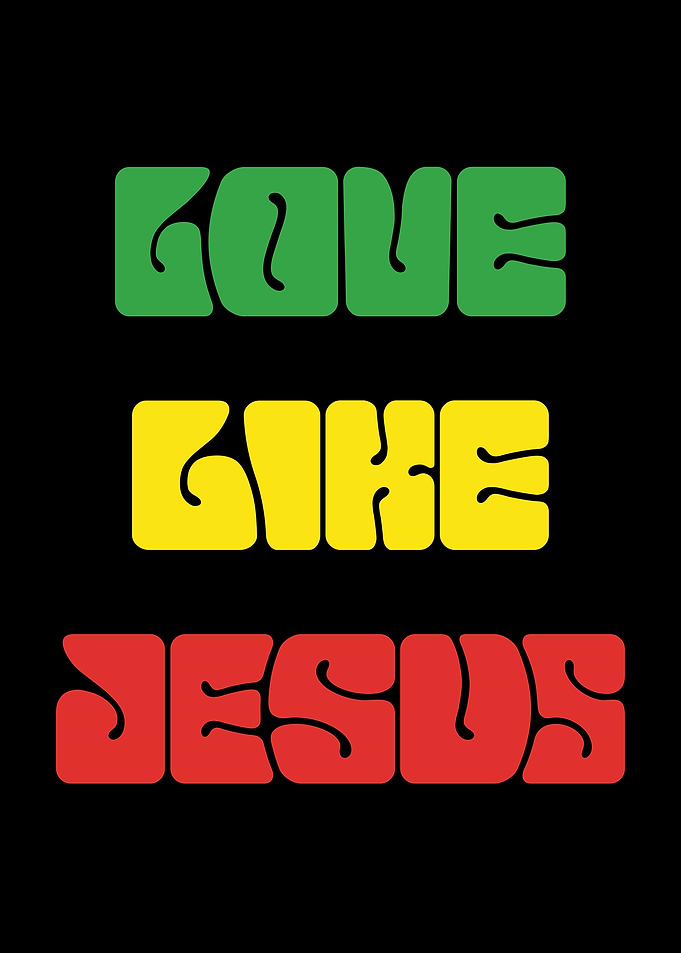 Love Like Jesus Graphic