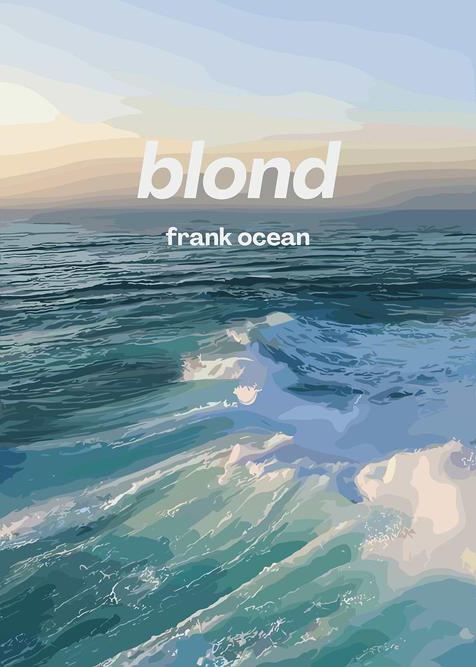 Blond by Frank Ocean album cover