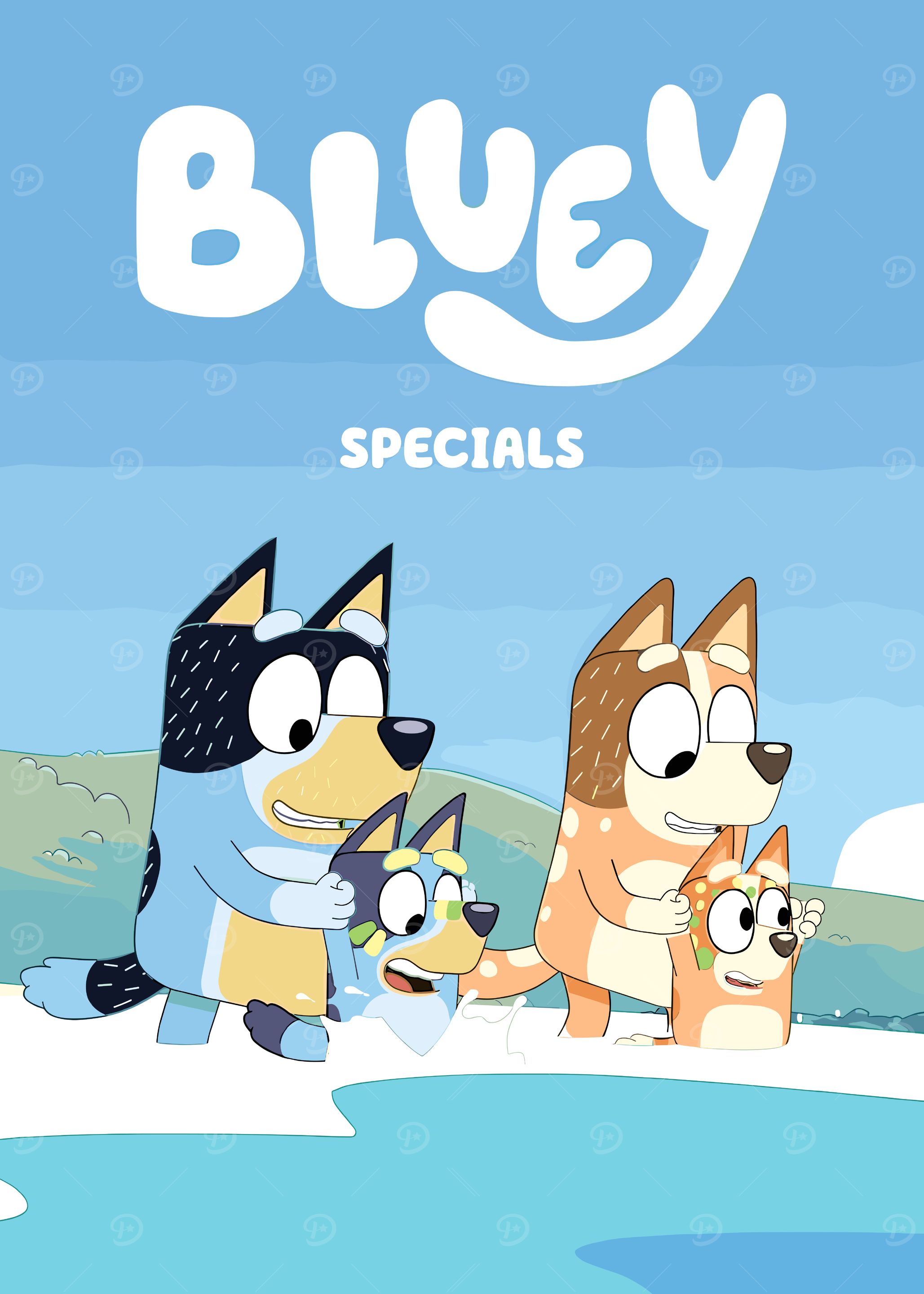 Bluey Specials Cartoon Family Fun