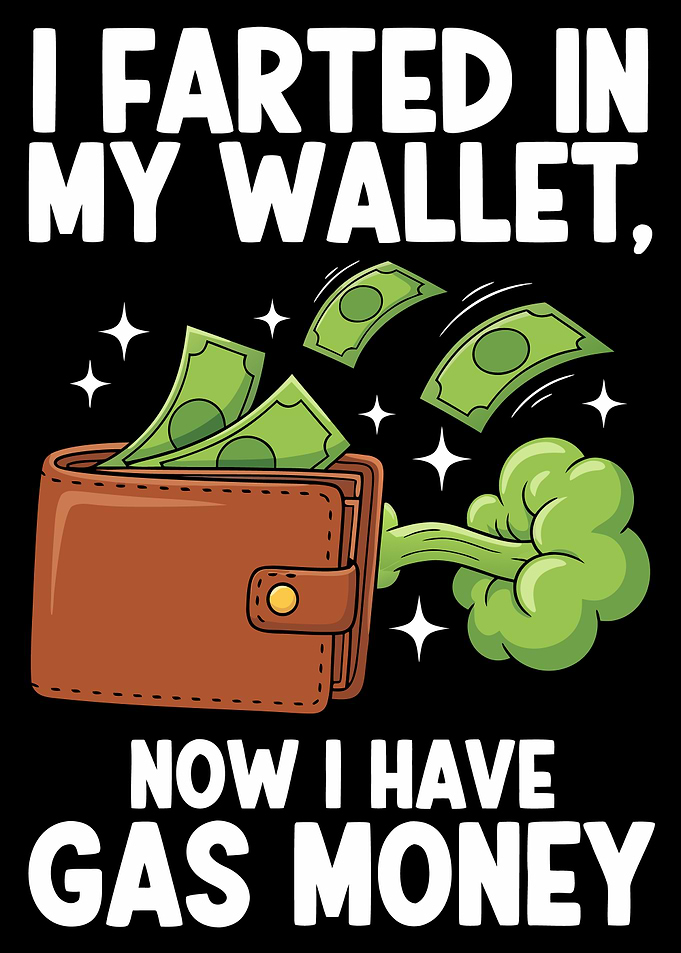 Gas Money Funny Cartoon