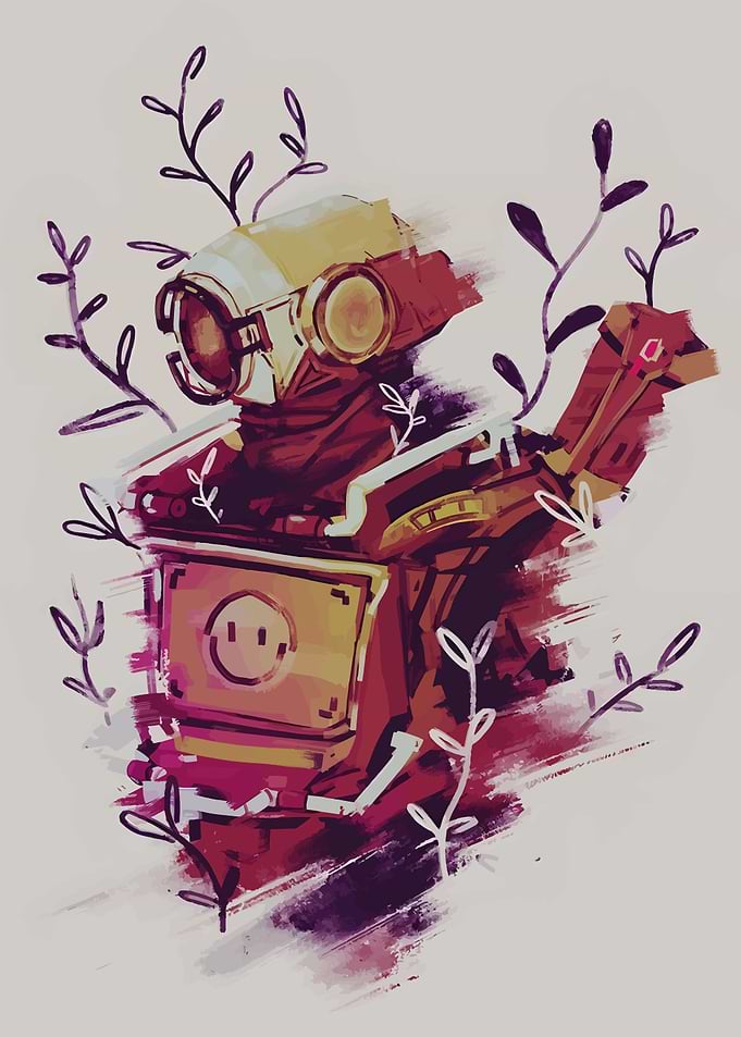 Robot and Vines