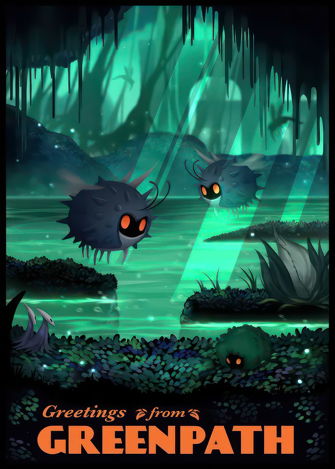 Greetings from Greenpath - Hollow Knight