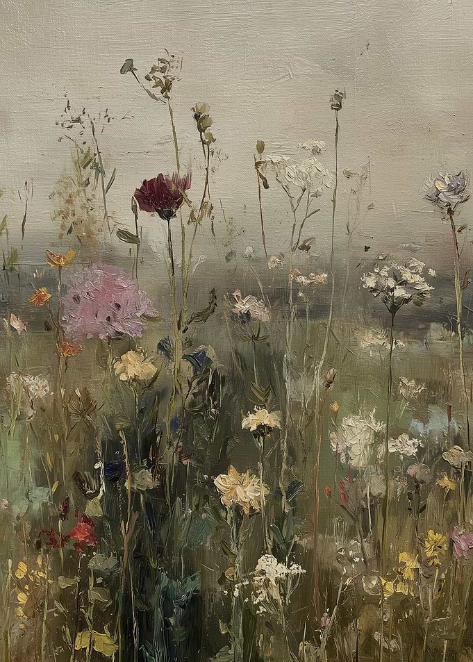 Impressionistic Floral Painting