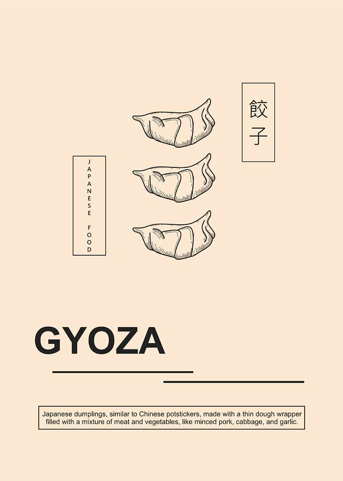 Gyoza Japanese Food
