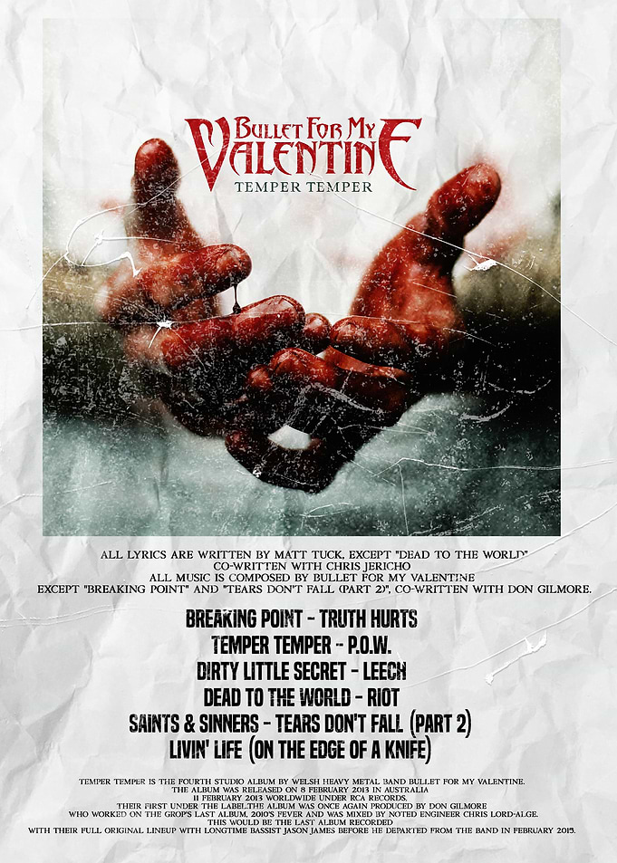 Bullet For My Valentine Album Cover