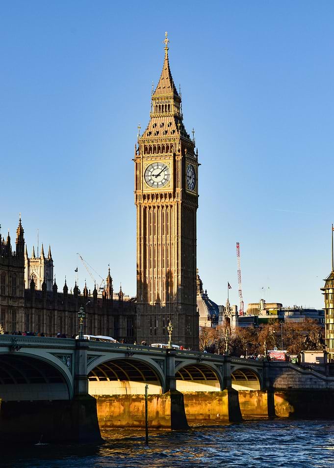 Big Ben and Westminster Bridge, London