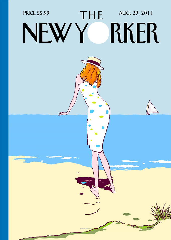 TNY | Girl on the beach