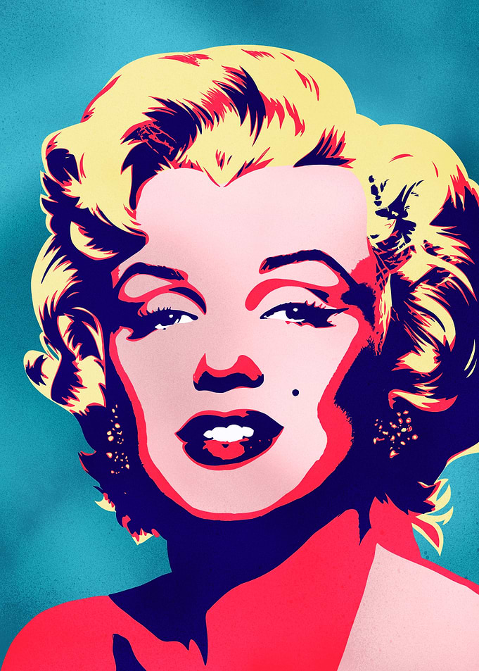 Marilyn's red tones