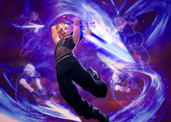 Cloud Strife Action Pose 2025