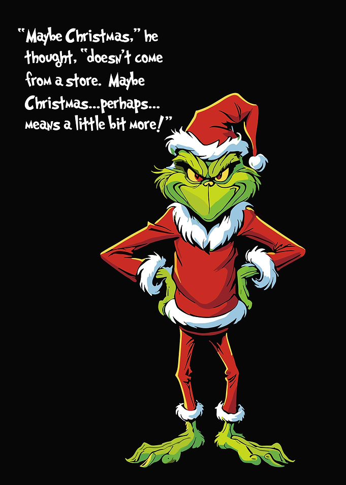 The Grinch Christmas Quote