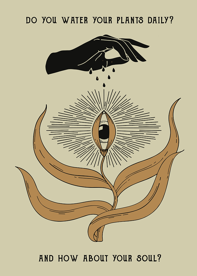 Watering Plants and Soul Art