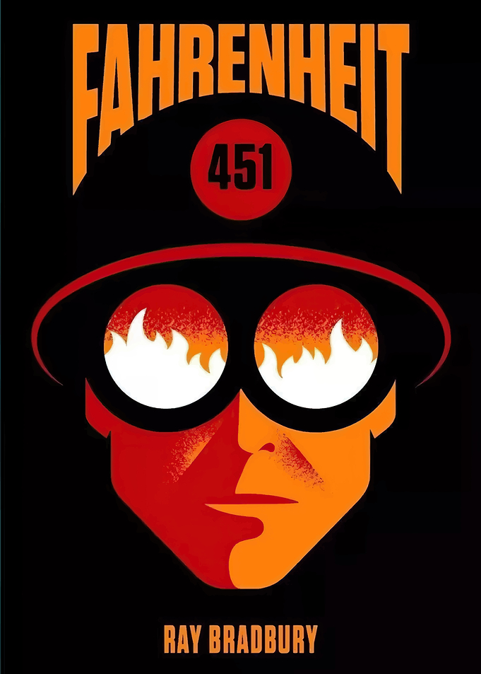 Fahrenheit 451 Book Cover Art