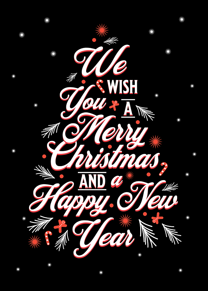 Merry Christmas and Happy New Year