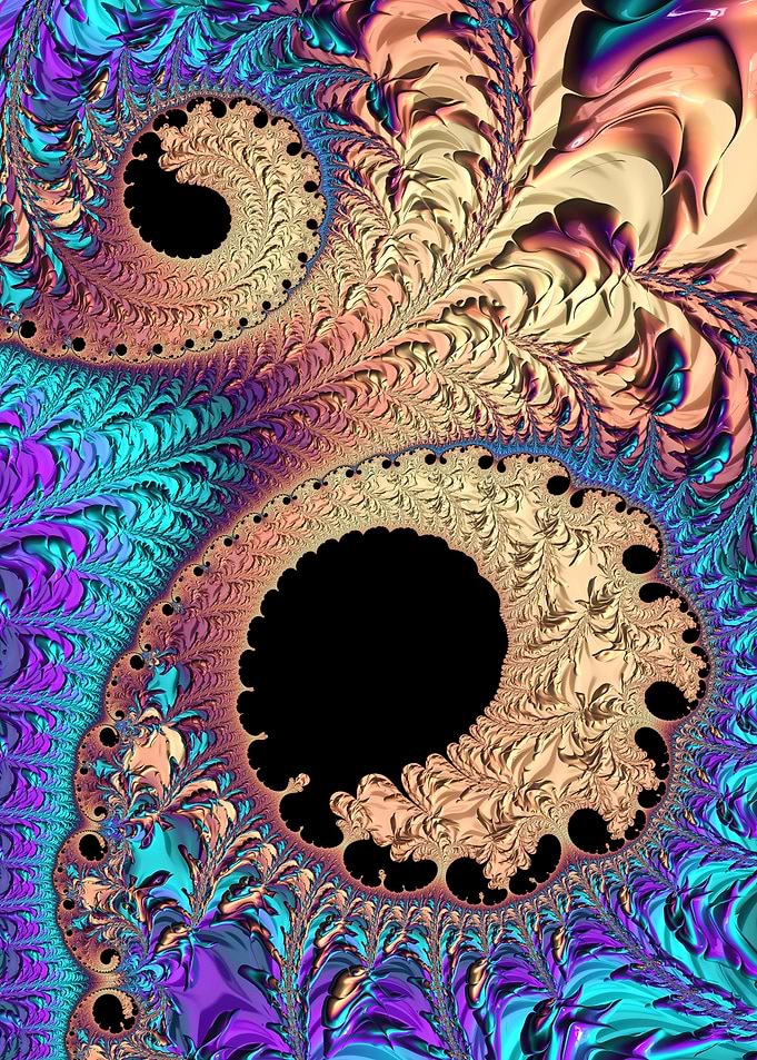 Colorful Fractal Abstract