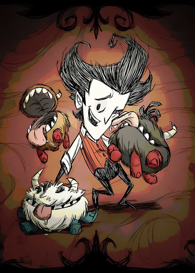 Don't Starve Together: Wilson and Creatures