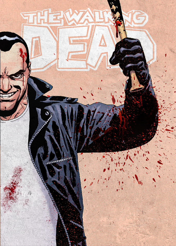 The Walking Dead Comic book Art