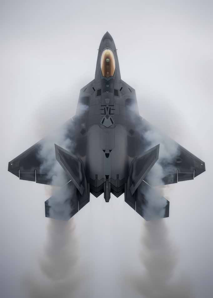 F-22 Raptor in Flight
