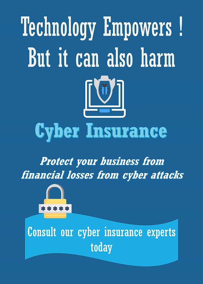 Cyber Insurance Poster – Perfect Office Poster for Insurance Agents, Brokers & MGAs