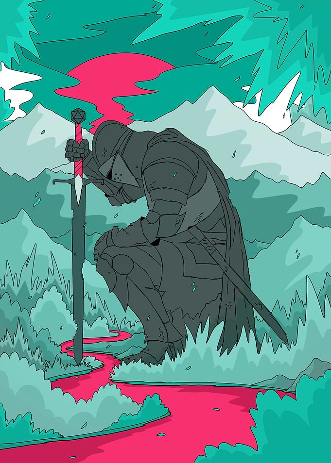 The stone knight